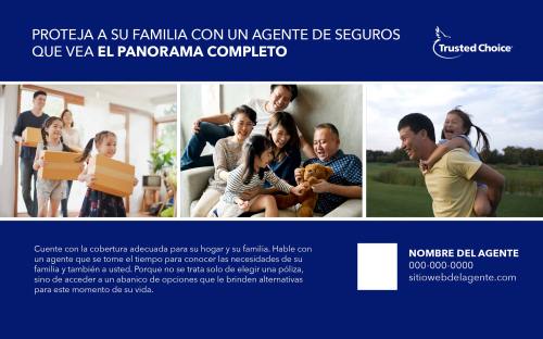 Half page ad with family of 4