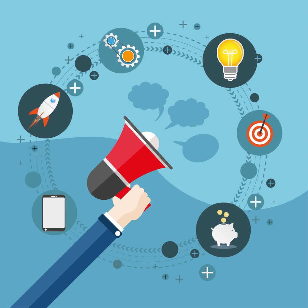 digital marketing icons